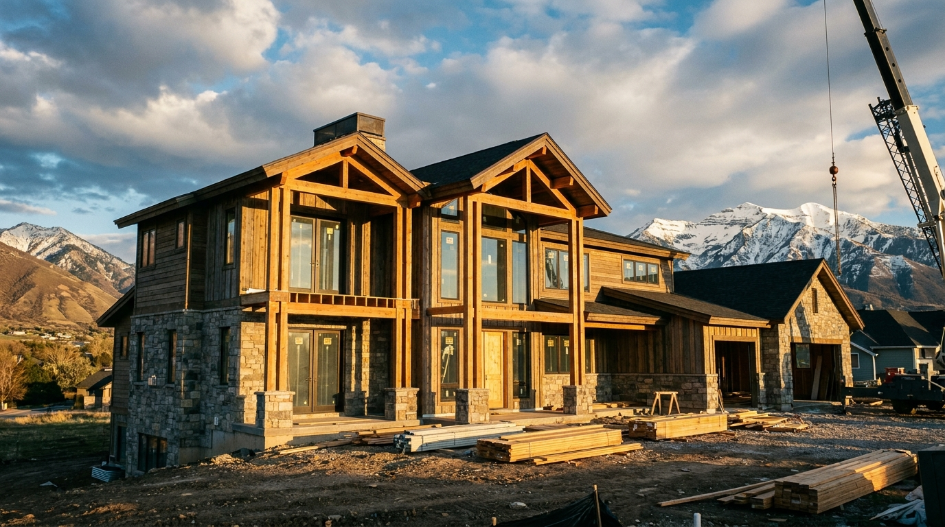 Custom home build Utah